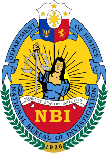 National Bureau of Investigation Philippines logo – mandatory student clearance authority for All Asia Aviation Academy