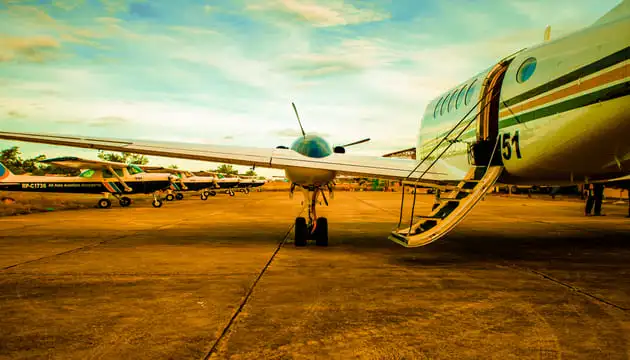 AAA Academy training aircraft for pilot training in the Philippines