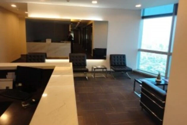 Kantor penerimaan AAA Academy di Jakarta, Indonesia