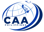 フィリピン民間航空局（CAAP）のロゴ